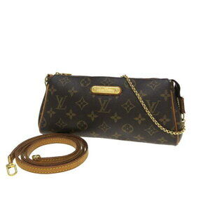Louis Vuitton Monogram Eva Shoulder Bag Brown